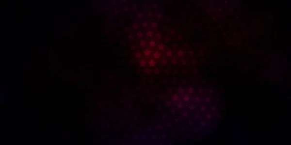 Σκούρο Ροζ Κόκκινο Διανυσματικό Μοτίβο Αφηρημένα Αστέρια — Διανυσματικό Αρχείο