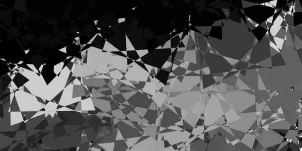 Светло Серый Векторный Рисунок Многоугольными Формами Простой Дизайн Абстрактном Стиле — стоковый вектор