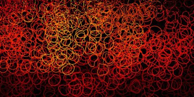 Soyut şekilli koyu turuncu vektör şablonu. Basit gradyan şekilli renkli bir çizim. Cep telefonları için arka plan.