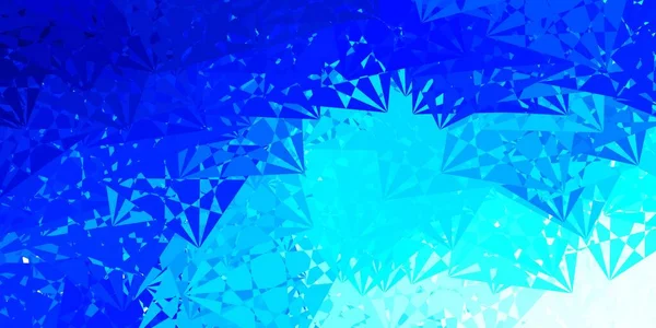 Светло Голубой Векторный Рисунок Многоугольными Формами Выдающаяся Абстрактная Иллюстрация Диапазоном — стоковый вектор