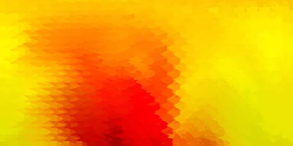 Hellgrüner Roter Vektor Polygonaler Hintergrund Bunte Abstrakte Illustration Mit Gradientendreiecken — Stockvektor