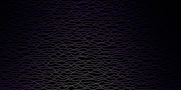 Mörk Lila Vektor Layout Med Kurvor Ljusa Prov Med Färgglada — Stock vektor