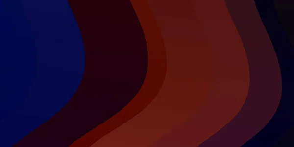 Hellblauer Roter Vektorhintergrund Mit Schleifen Bunte Illustration Kreisförmigen Stil Mit — Stockvektor