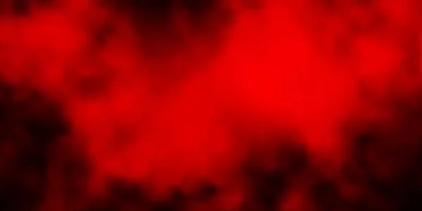Tmavě Červená Žlutý Vektorový Vzor Mraky Barevná Ilustrace Abstraktními Mračny — Stockový vektor
