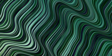 Açık Mavi, dairesel yay ile yeşil vektör düzeni.