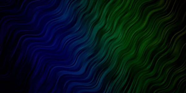ライトブルー 円弧の緑のベクトルレイアウト — ストックベクタ