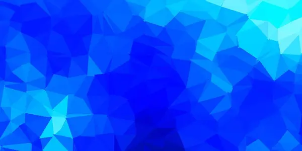 Dunkelrosa Blauer Vektor Polygonaler Hintergrund Bunte Abstrakte Illustration Mit Gradientendreiecken — Stockvektor
