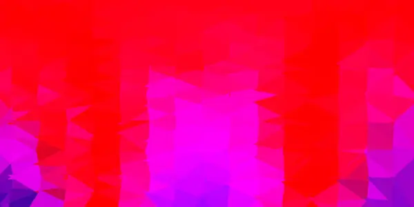 Hellviolette Rosa Vektorgradienten Polygonstruktur Elegante Abstrakte Illustration Mit Gradientendreiecken Muster — Stockvektor