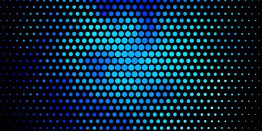 Kabarcıklı koyu mavi vektör arkaplanı.