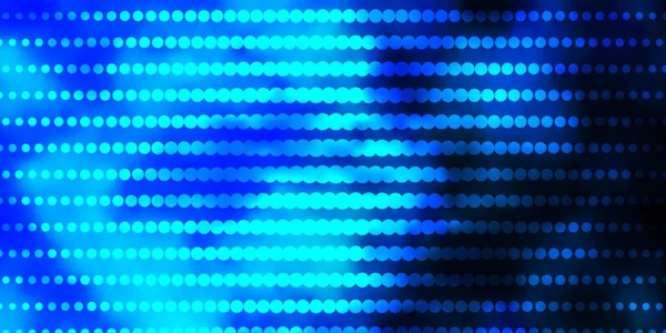 Licht Blauw Vector Achtergrond Met Cirkels — Stockvector