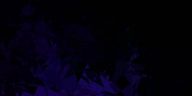 Koyu pembe, yeşil vektör düzeni ve üçgen formları. Renkli soyut üçgenli web materyali çizimi. Reklamlar için şablon.