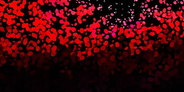 Dark Pink Red Vector Background Random Forms Simple Design Abstract — стоковый вектор