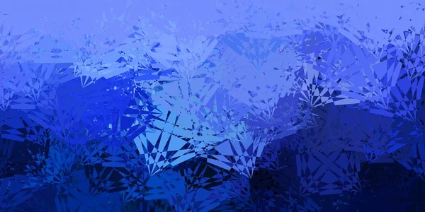 Donkerroze Blauwe Vectorachtergrond Met Driehoeken Lijnen Illustratie Met Abstracte Kleurrijke — Stockvector
