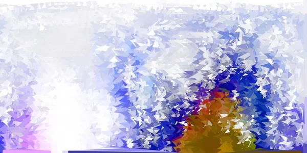 Polygone Rose Clair Gradient Vectoriel Vert Illustration Abstraite Colorée Avec — Image vectorielle
