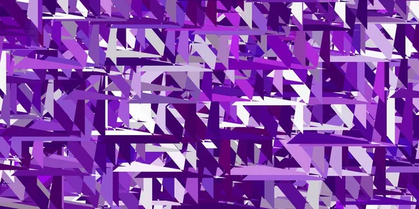 Lichtroze Vectorlay Out Met Driehoekvormen Webmateriaal Illustratie Met Kleurrijke Abstracte — Stockvector