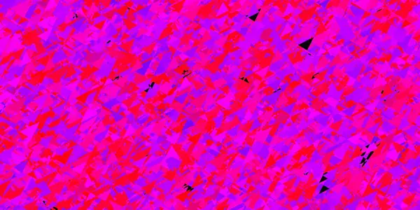 薄い紫 多角形の形をしたピンクのベクトルの背景 抽象的なカラフルな三角形のイラスト ランディングページ素材 — ストックベクタ