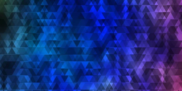 Azul Claro Textura Vetorial Vermelha Com Linhas Triângulos Ilustração Gradiente — Vetor de Stock