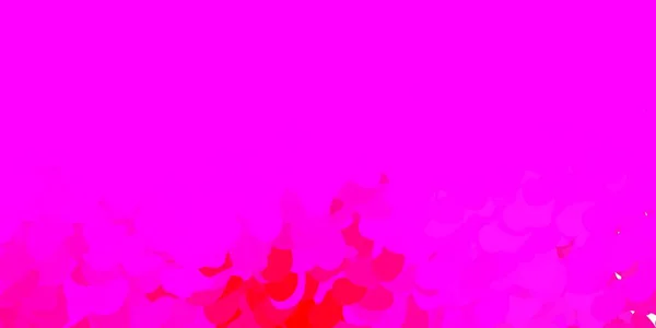 Világos Rózsaszín Vektor Textúra Memphisformákkal Színes Illusztráció Egyszerű Gradiens Alakzatokkal — Stock Vector