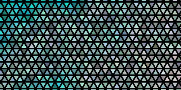 Fond Vectoriel Bleu Clair Avec Triangles Belle Illustration Avec Des — Image vectorielle