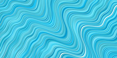 Kıvrımlı hafif Mavili vektör şablonu.