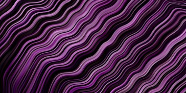 Eğrili hafif Mor vektör dokusu.