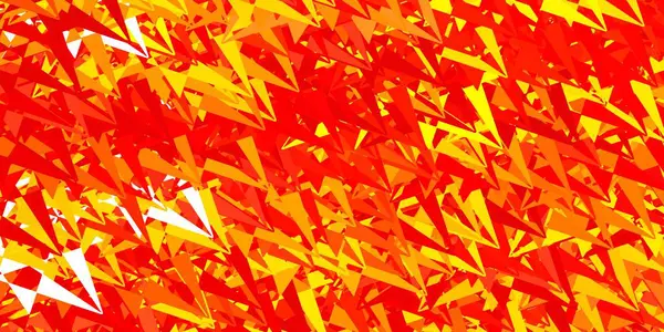 Светло Серый Векторный Фон Треугольниками Линиями Выдающаяся Абстрактная Иллюстрация Диапазоном — стоковый вектор