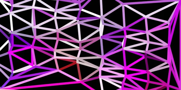 光多色ベクトルポリ三角形レイアウト グラデーションの三角形のカラフルな抽象的なイラスト Webアプリの壁紙 — ストックベクタ