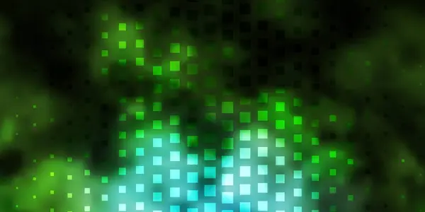 ライトブルー 長方形のグリーンベクトルテンプレート — ストックベクタ