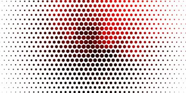 Light Orange vector backdrop with dots. Abstract decorative design in gradient style with bubbles. Design for your commercials.