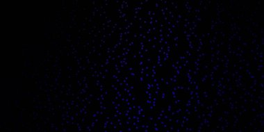 Koyu Mor, pembe renkli yıldızlı vektör arkaplanı.