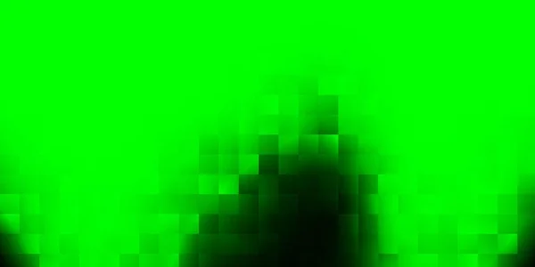 Hellgrünes Gelbes Vektormuster Mit Rechtecken Bunte Abstrakte Illustration Mit Verlaufsrechtecken — Stockvektor