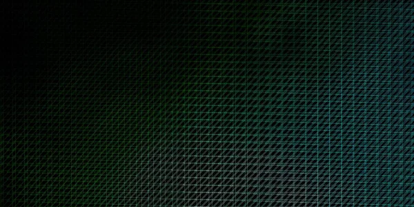 深蓝色 带线条的绿色矢量背景 — 图库矢量图片
