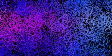 Dark blue, red vector template with abstract forms. Illustration with colorful shapes in abstract style. Background for cell phones.