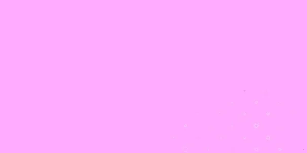 Светло Розовый Желтый Векторный Рисунок Коронавирусными Элементами Красочные Градиентные Символы — стоковый вектор