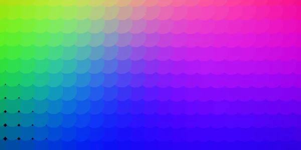 Dark Multicolor Vector Texture Disks Abstract Illustration Colorful Spots Nature —  Vetores de Stock