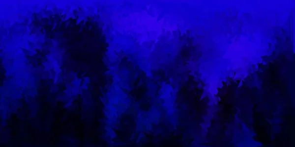 Dunkelrosa Blaues Vektorpolygonalmuster Dekorative Bunte Illustration Mit Abstrakten Dreiecken Wallpaper — Stockvektor