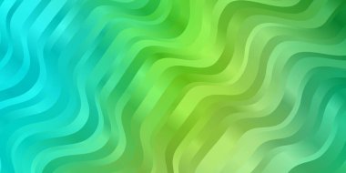 Açık Mavi, çizgileri olan sarı vektör deseni.