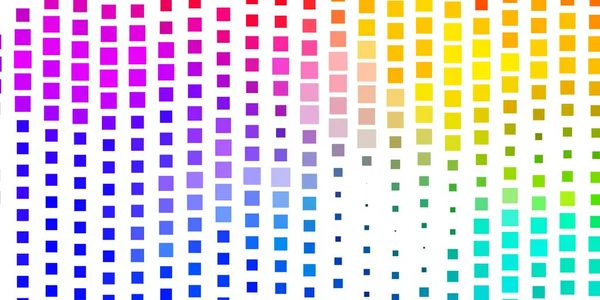 Fond Vectoriel Multicolore Clair Avec Rectangles Rectangules Avec Dégradé Coloré — Image vectorielle