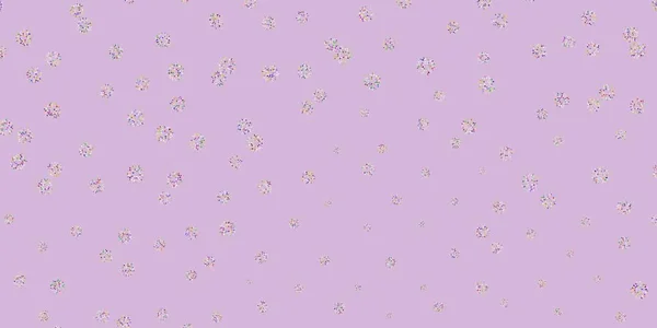 Легкий Різнокольоровий Вектор Природного Планування Квітами Ілюстрація Абстрактними Барвистими Квітами — стоковий вектор
