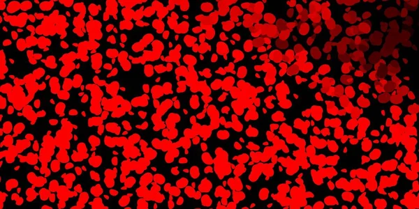 Σκούρο Κόκκινο Διάνυσμα Φόντο Τυχαία Σχήματα Πολύχρωμη Απεικόνιση Απλά Σχήματα — Διανυσματικό Αρχείο