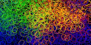 Soyut şekilli koyu renkli vektör şablonu. Soyut tarzda renkli şekilli bir illüstrasyon. İşiniz için akıllı tasarım.