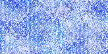 Light blue vector background with bent lines. Colorful illustration in circular style with lines. Design for your business promotion.