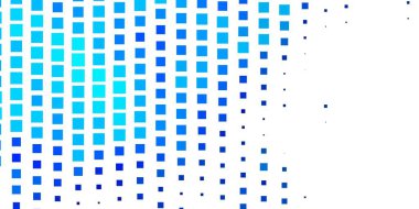 Dikdörtgenli koyu mavi vektör arkaplan. Renkli dikdörtgenlerle soyut gradyan çizimi. Reklamınız, posteriniz, afişiniz için en iyi tasarım.