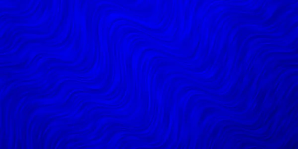 Modèle Vectoriel Bleu Clair Avec Lignes Rondes — Image vectorielle