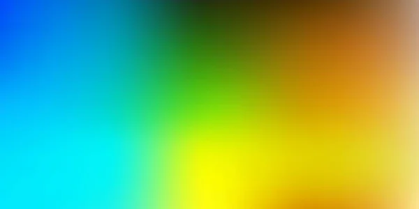 Lichtblauw Gele Vector Wazig Achtergrond Kleurrijke Illustratie Met Verloop Abstracte — Stockvector