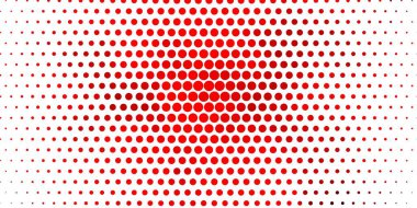 Lekeli hafif turuncu vektör arkaplanı. Doğa tarzında renkli noktaları olan soyut illüstrasyon. Posterler, afişler için tasarım.