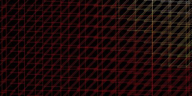 Dark Orange vector texture with lines. Repeated lines on abstract background with gradient. Pattern for booklets, leaflets.