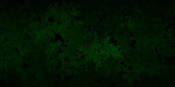 Темно Зеленый Вектор Искушает Формами Современная Абстрактная Иллюстрация Градиентными Случайными — стоковый вектор