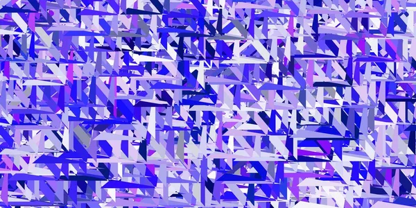Светло Фиолетовая Векторная Текстура Случайными Треугольниками Великолепная Абстрактная Иллюстрация Треугольными — стоковый вектор