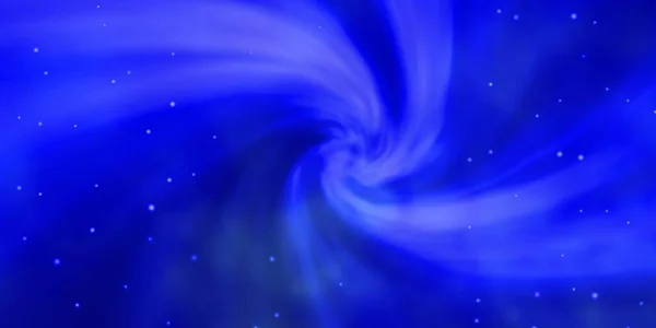 Hellblaues Vektorlayout Mit Hellen Sternen Leuchtend Bunte Illustration Mit Kleinen — Stockvektor